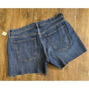 NEW Old Navy Cut Off Shorts Womens 12 Denim Jean Raw Hem Zipper Fly
